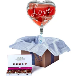 Sale I Love You Heart Balloon & Lindt Chocolate Box Birthday Party|Anniversary Party
