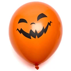 Card Factory Illooms Light Up Pumpkin Latex Balloons - Pack of 5