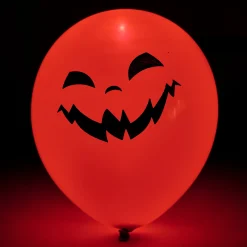 Card Factory Illooms Light Up Pumpkin Latex Balloons - Pack of 5
