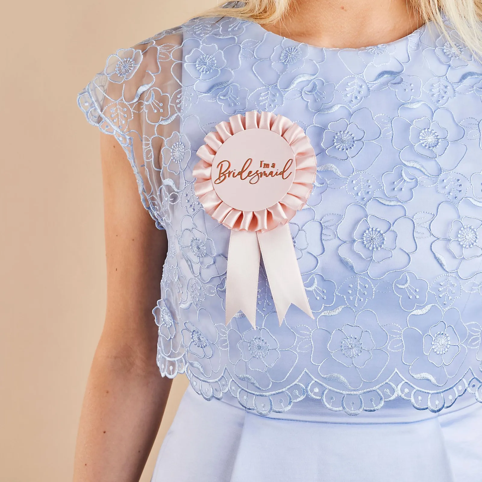 Discount I'm A Bridesmaid Rosette Badge Badges|Hen Party