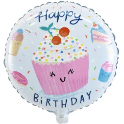 Outlet 18-Inch Birthday Cupcake Foil Helium Balloon Birthday Party|Balloons For Her