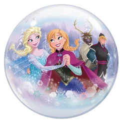 Discount 22-Inch Disney Frozen Bubble Balloon - DELIVERED INFLATED! Kids Balloons For Kids|Balloon Bouquets