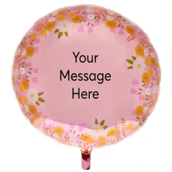 Online 31-Inch Floral Write-On Foil Helium Balloon Balloons For Her|Foil Balloons
