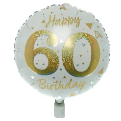 Card Factory 18-Inch Happy 60th Birthday Foil Helium Balloon
