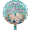 Card Factory 18-Inch Hugs Happy Birthday Foil Helium Balloon