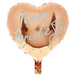 Card Factory 18-Inch Team Bride Heart Foil Helium Balloon