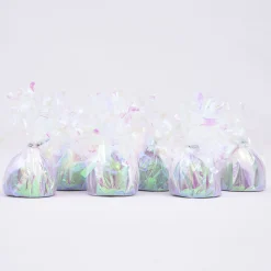 Kids Card Factory Iridescent Foil Balloon Weights - Pack of 12