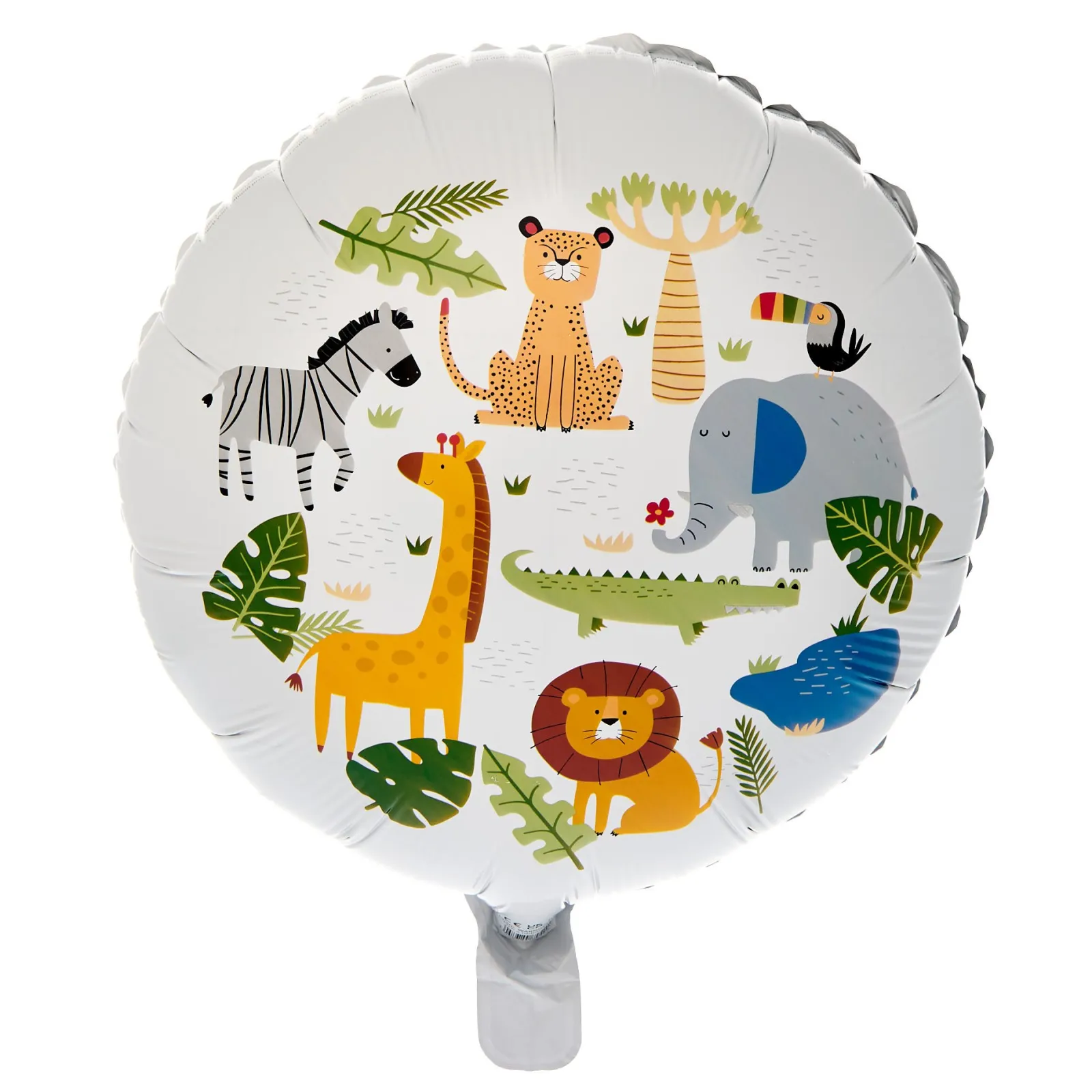Card Factory Jungle Animals 18-Inch Foil Helium Balloon