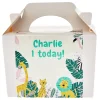 Card Factory Jungle Animals Personalised Party Box