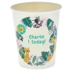 Card Factory Jungle Animals Personalised Party Cup