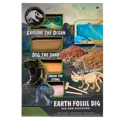 Kids Card Factory Jurassic World Earth Fossil Dig Kit