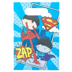 Card Factory Justice League Party Tableware & Decorations Bundle - 16 Guests