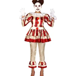 Card Factory Lady Killer Clown Adult Fancy Dress Costume