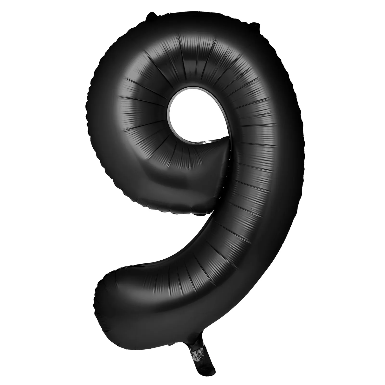 Card Factory Large 34-Inch Black Foil Helium Number 9 Balloon - Delivered Inflated