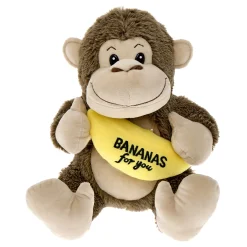 Card Factory Large Monkey Bananas For You Soft Toy