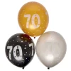 Card Factory Latex 70th Birthday Balloons - Pack of 6
