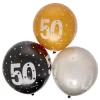 Card Factory Latex 50th Birthday Balloons - Pack of 6