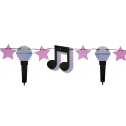 Card Factory Lets Dance Party Tableware & Decorations Bundle - 8 Guests