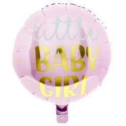 Card Factory Little Baby Girl Balloon & Lindt Chocolate Box