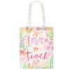 Card Factory Love to Teach Floral Tote Bag