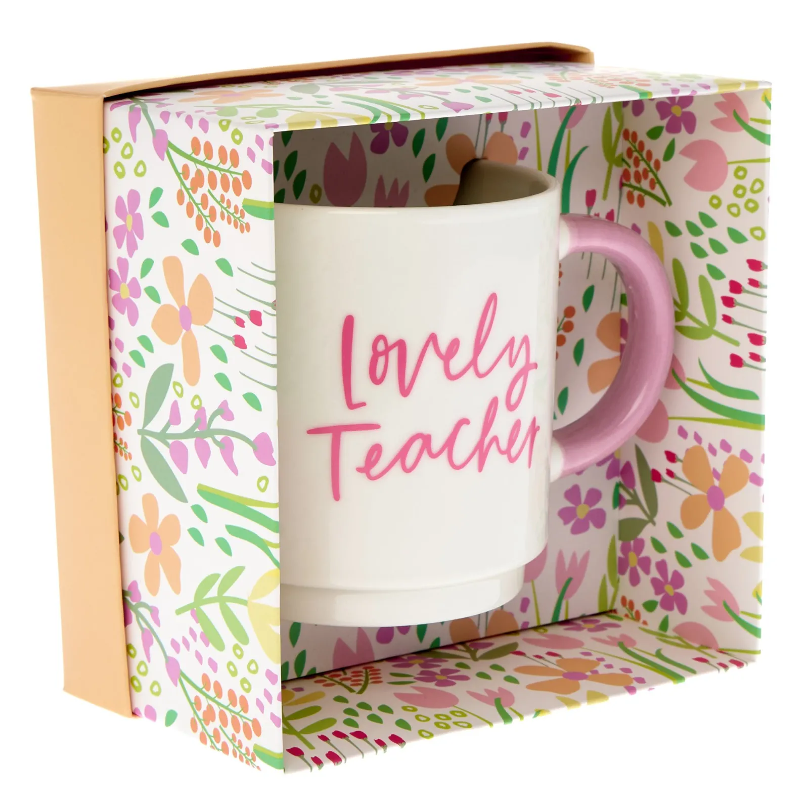 Card Factory Lovely Teacher Mug in a Box