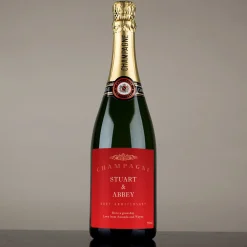 Online Luxury Personalised Champagne - Ruby Anniversary Anniversary Gifts|Gifts For Couples