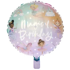 Card Factory Magical Birthday Fairies 18-Inch Foil Helium Balloon