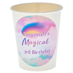 New Magical Cloud Personalised Party Cup Tableware|Personalised Party