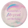 Card Factory Magical Cloud Personalised Party Plate