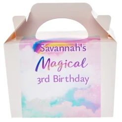 Card Factory Magical Cloud Personalised Party Box
