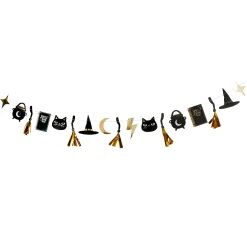 Sale Magical Tassel Card Garland 2.5m Banners & Bunting|Halloween Party