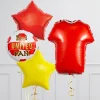 Kids Card Factory Manchester United Football Club Supershape & Foils Balloon Package - Delivered Inflated!