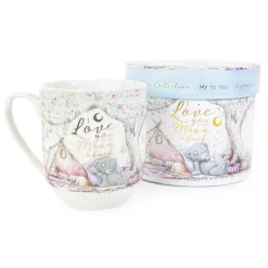 Discount Me to You Tatty Teddy 'Love You to the Moon and Back' Luxury Mug Mugs|Christmas Gifts