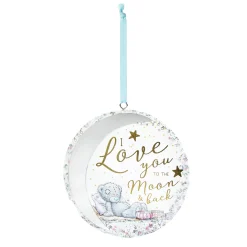 Online Me to You Tatty Teddy Moon and Back Mirrored Hanging Plaque Photo Prints & Wall Art|Anniversary Gifts