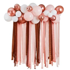 Outlet Metallic Balloon & Streamer Backdrop Kit (3 Colour Options) Birthday Party
