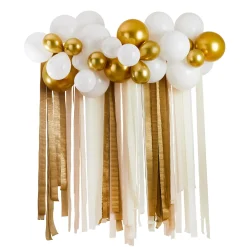 Outlet Metallic Balloon & Streamer Backdrop Kit (3 Colour Options) Birthday Party