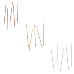 Best Metallic Spotted Paper Straws - Pack of 20 (3 Colour Options) Tableware|Birthday Party
