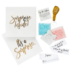 Card Factory Metallic Surprise In A Box Set (3 Colour Options)