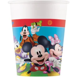 Card Factory Mickey Rock The House Party Tableware & Decorations Bundle - 16 Guests
