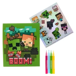 Kids Card Factory Minecraft Clipboard Stationery Set