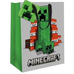 Kids Card Factory Minecraft Medium Gift Bag