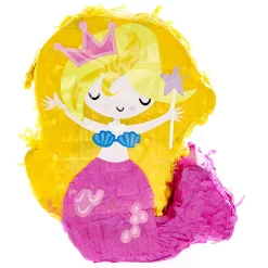 New Mini Mermaid Pinata-Style Party Decoration Piñatas|Birthday Party