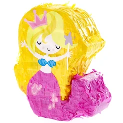 New Mini Mermaid Pinata-Style Party Decoration Piñatas|Birthday Party