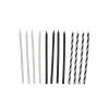 Sale Monochrome Tall Skinny Candles - Pack of 12 Cake Candles|Birthday Party