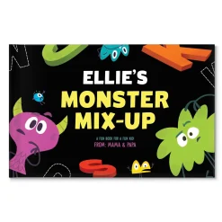 Kids Card Factory Monster Mix-Up Hardcover Personalised Storybook