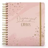 Card Factory 18-Month Pink & Gold Weekly Organiser (August 2025 - December 2026)