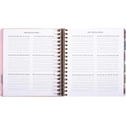 Card Factory 18-Month Pink & Gold Weekly Organiser (August 2025 - December 2026)