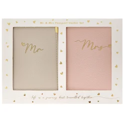 Sale Mr & Mrs Passport Holder Set Gift Sets|Wedding Gifts