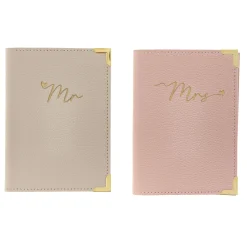 Sale Mr & Mrs Passport Holder Set Gift Sets|Wedding Gifts
