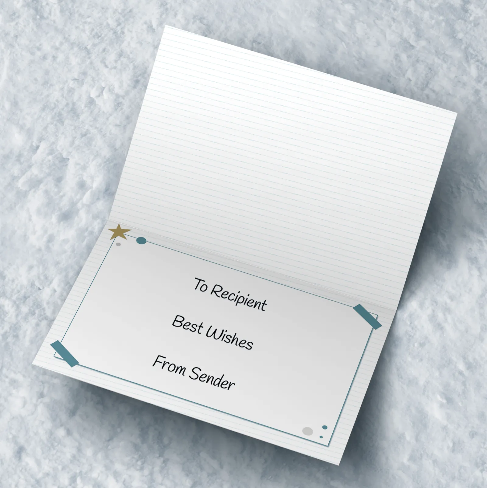 Card Factory Multi Photo Christmas Card - You're The Best!